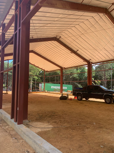 Covered Steel Structure